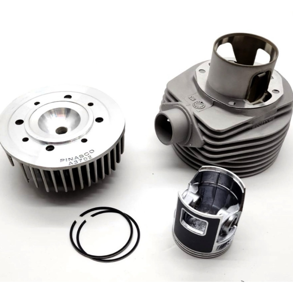 blok mesin Pinasco Racing Cylinder 177cc Magny Cours ES Vespa PX series excel dll original