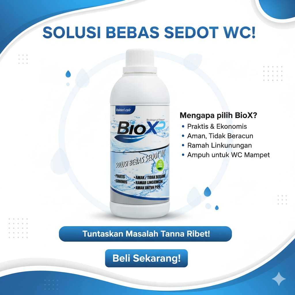 Obat Penghancur Limbah Tinja Anti Sedot Wc Menghilangkan Bau Septiktank