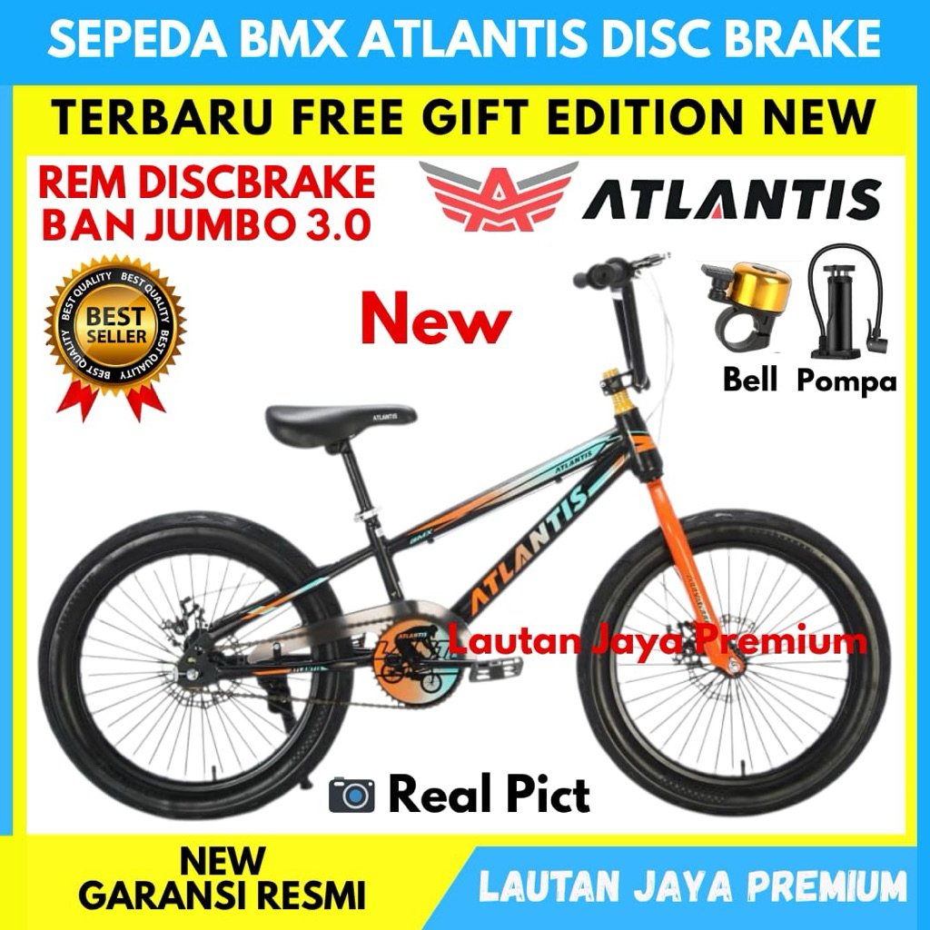Sepeda Anak Bmx 20 Atlantis 610 Rem Cakram