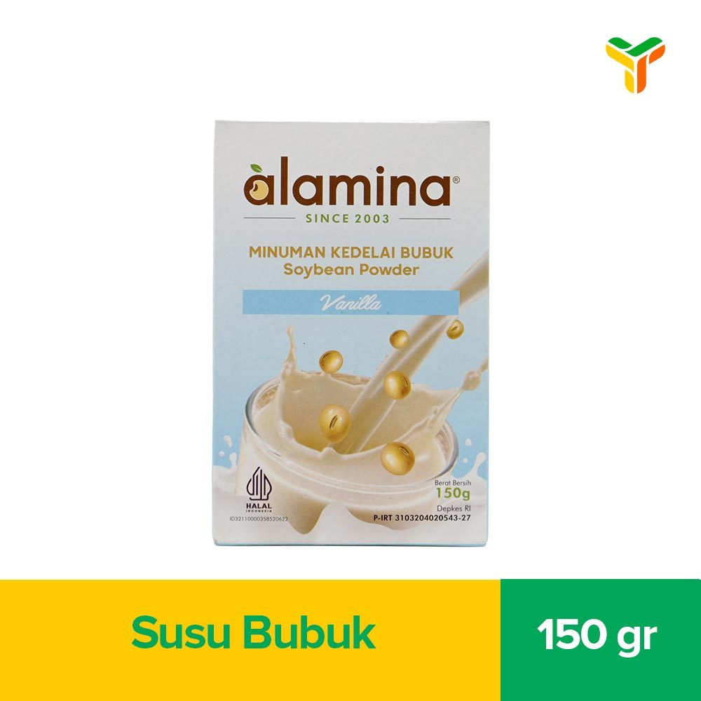 Alamina Soy Milk Vanila 150 Gram