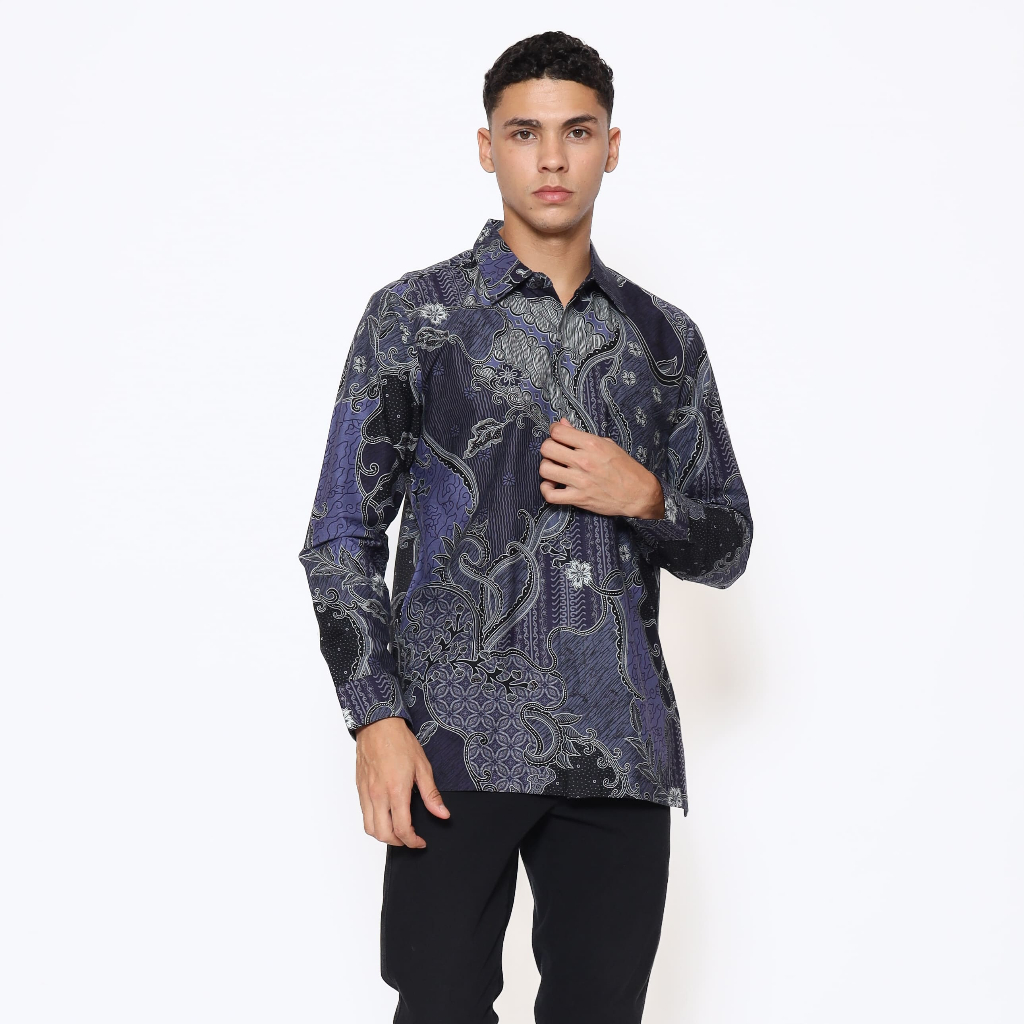 Kemeja Batik Pria - Bhatara Batik Ammar - Atasan Kemeja Batik Lengan Pendek