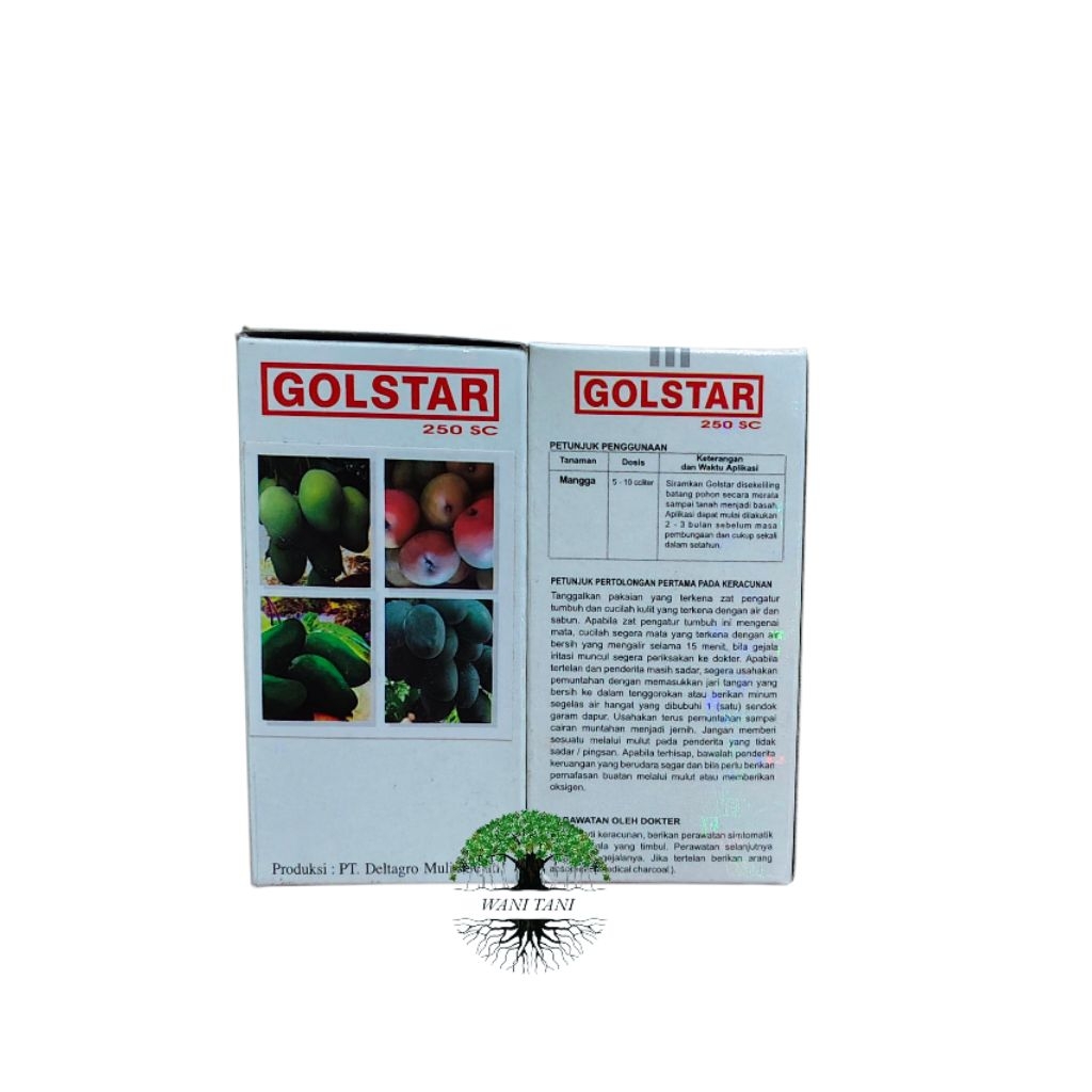 GOLDSTAR 80ML pupuk perangsang buah Zpt paclobutrazol
