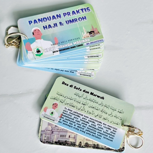 PERLENGKAPAN UMROH / DOA UMROH LENGKAP TERMURAH DI SHOPEE / BUKU DOA UMROH DAN HAJI LENGKAP RINGKAS 