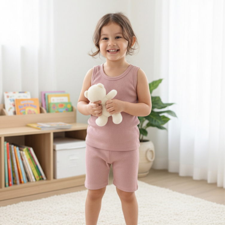 Mika Set | Unisex | Setelan Baju Anak