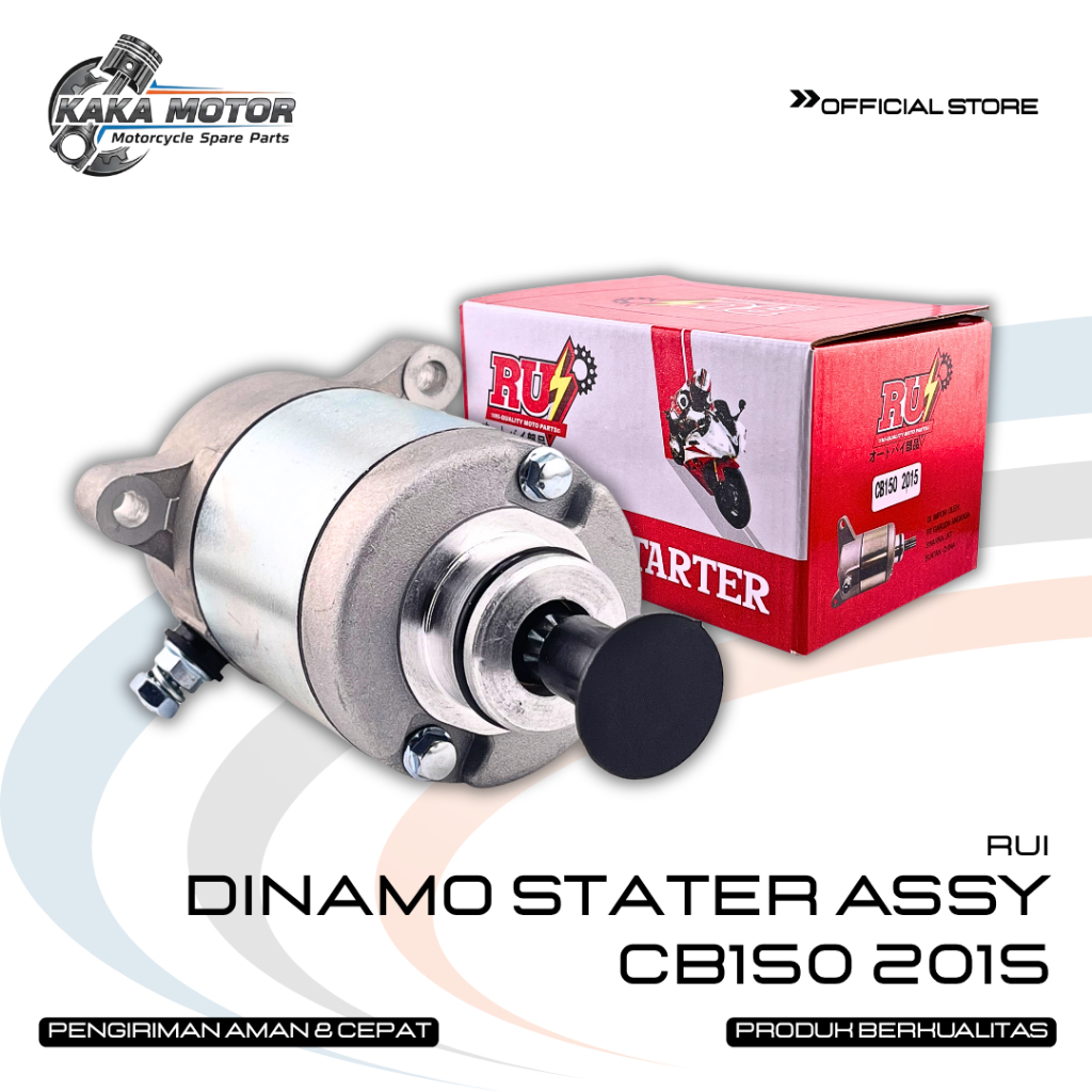 DINAMO STATER ASSY CB150 2015 – DINAMO STARTER HONDA CB 150R CBR 150 R OLD