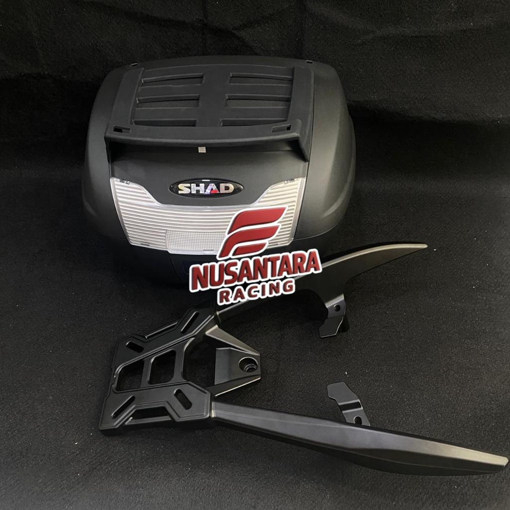 BOX SHAD SH40 CARGO SET BREKET TOP DUDUKAN BOX AEROX, NMAX NEW NMAX OLD, VARIO 150 LED, VARIO 160, A