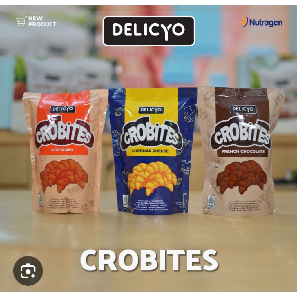 DELICYO CROBITES BUTTER CARAMEL 38GR