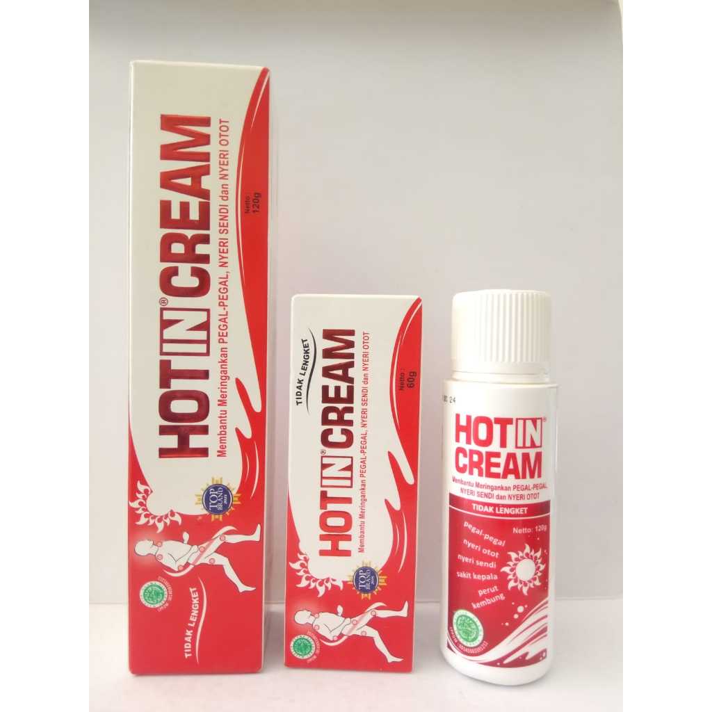 Hot in cream 60 gram botol