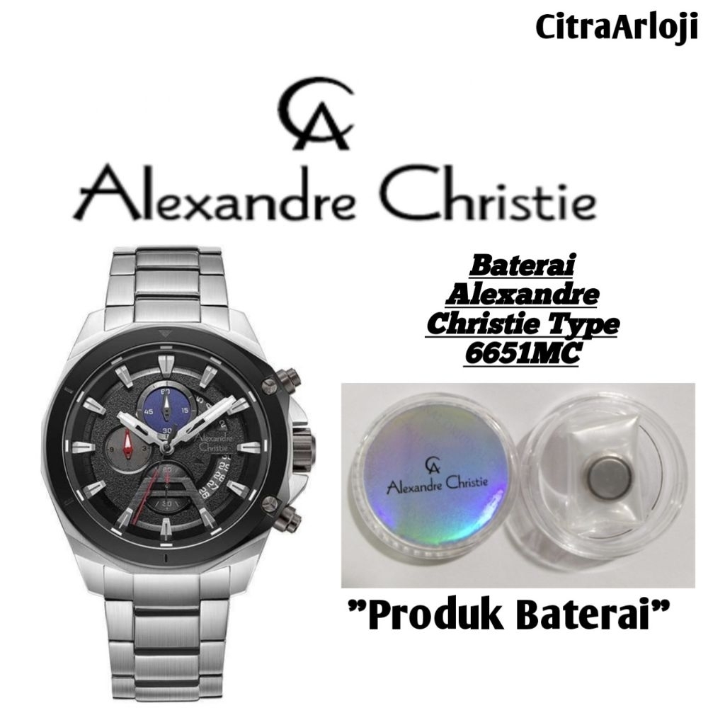 Baterai Alexandre Christie  6651MC