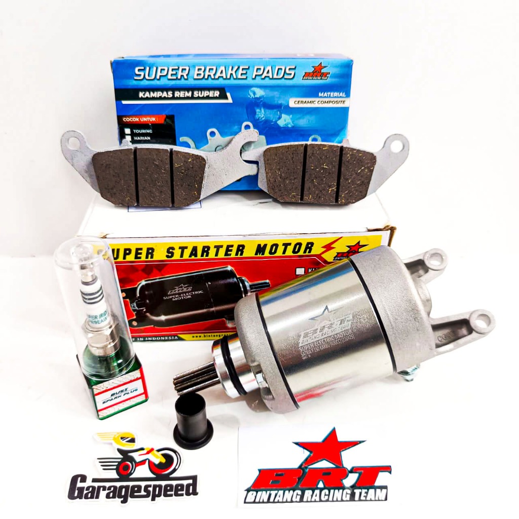 DINAMO STARTER BORE UP BRT SATRIA F 150 FU KARBURATOR KARBU 300CC
