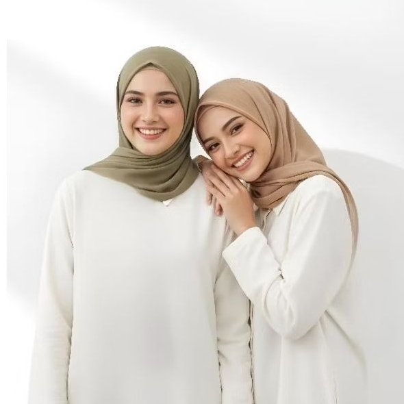 Hijab Voal Miracle/Cotton Import (Aqila Scarf)