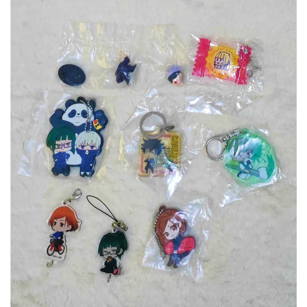 Jujutsu Kaisen Mini Figure, Acrylic, Rubber Keychain