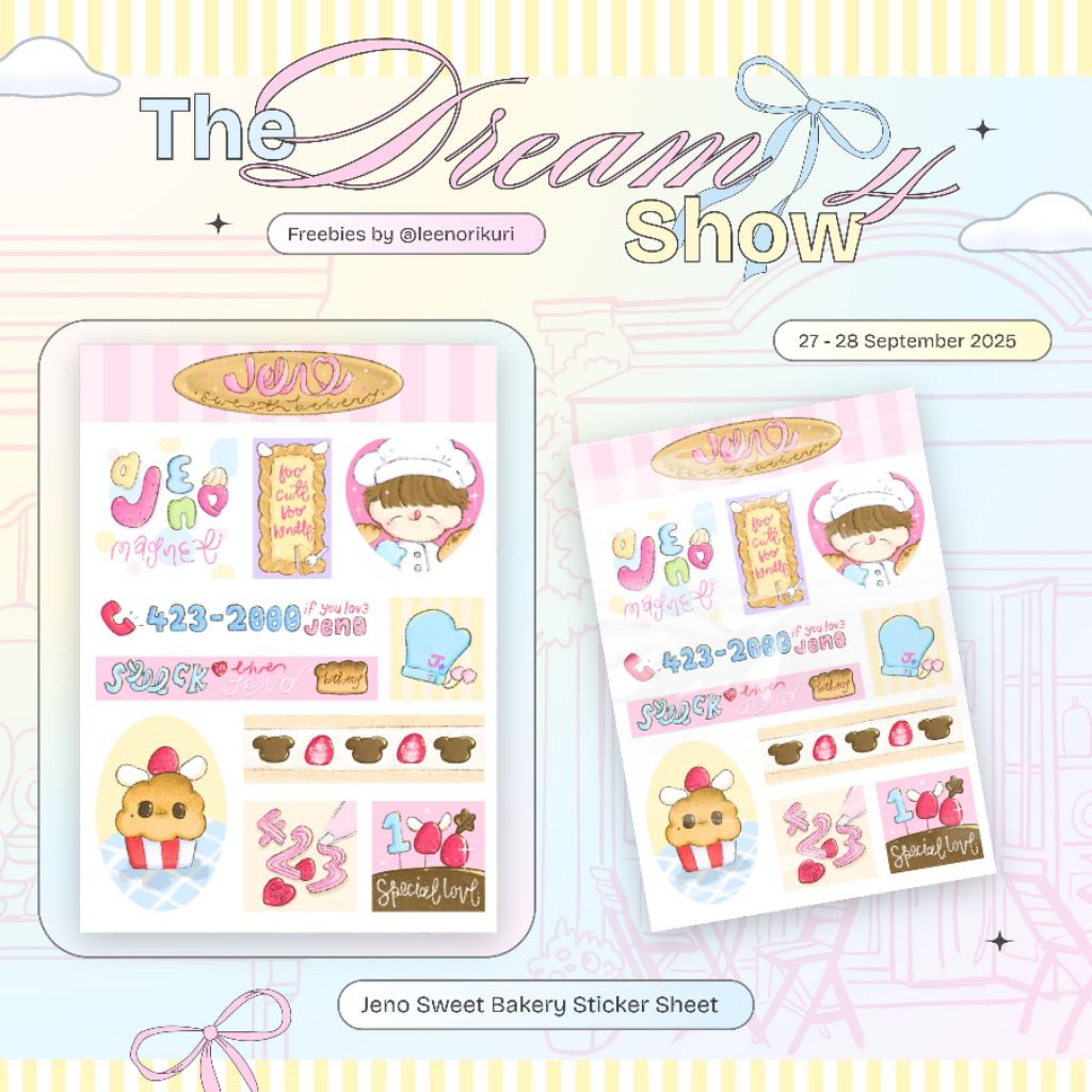 JenoSweetBakery freebies tds4
