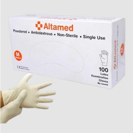 Handscoon Latex / Glove / Sarung Tangan Latex - GP Care Cosmomed