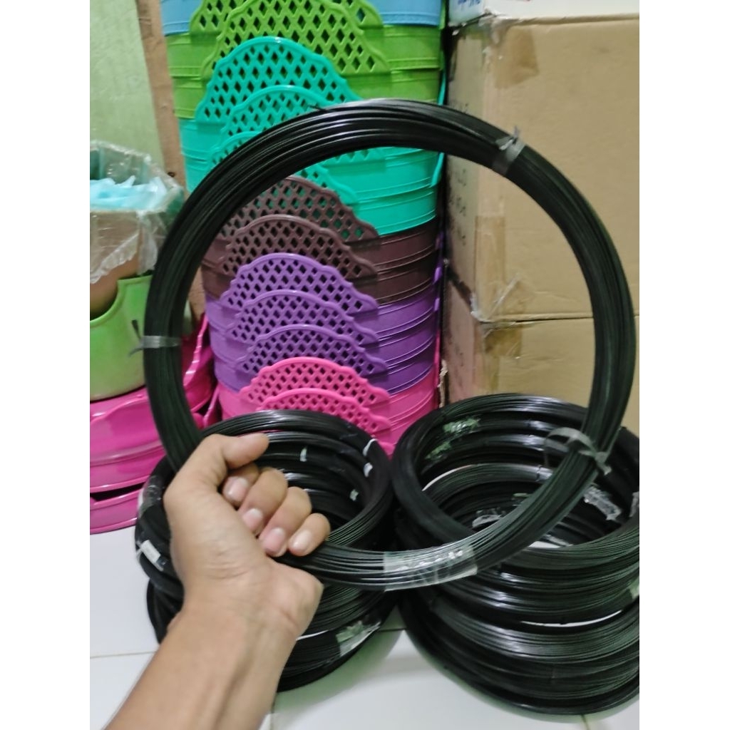 ruji fiber import 1,5 mm 100 meter asli tanpa kulitan