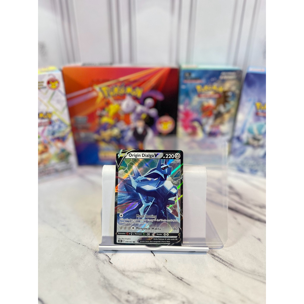 POKEMON TGC ORIGINAL ORIGIN DIALGA LEGEND V RR