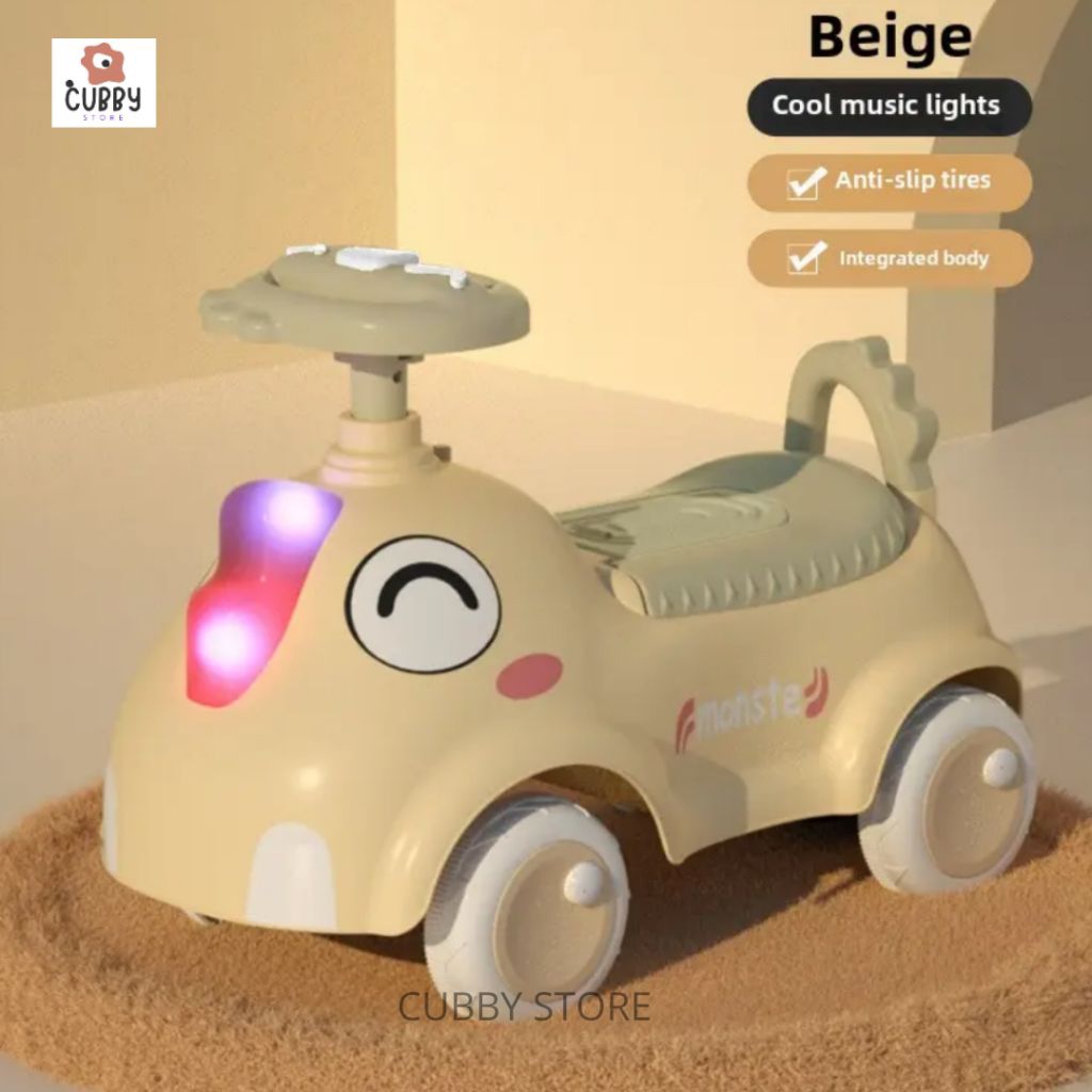 Mobil-Mobilan Ride On Anak | Mainan Mobil balance Car Dino Ride On SS-005