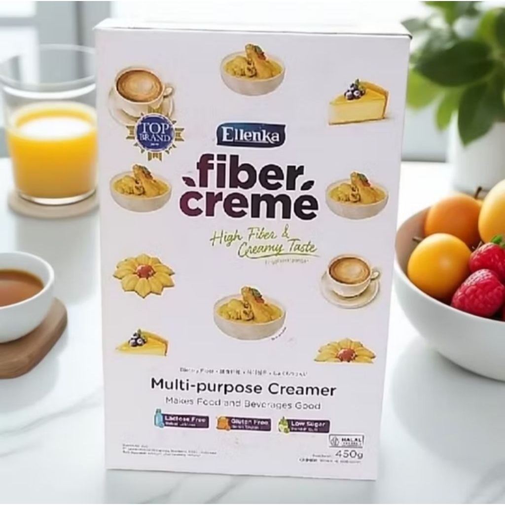 Ellenka Fiber Creme 450gr / Fiber Cream 450 / Ellenka Fiber Cream 450 / Fiber Creme