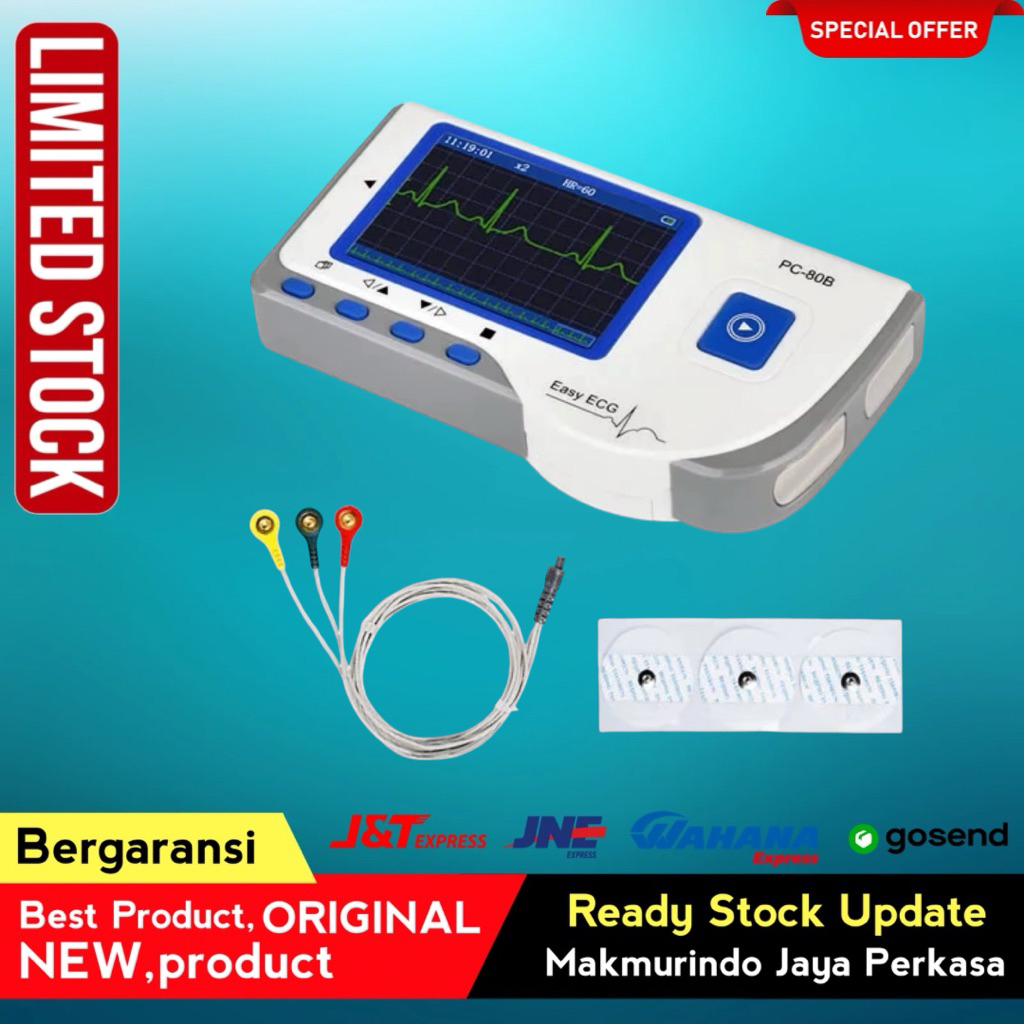 ECG Electrocardiogram Monitor PC80B Healforce Elektrokardiogram PC-80B