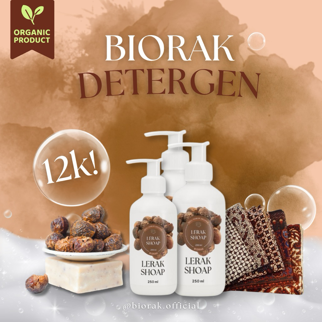 DETERGEN ALAMI BIJI LERAK