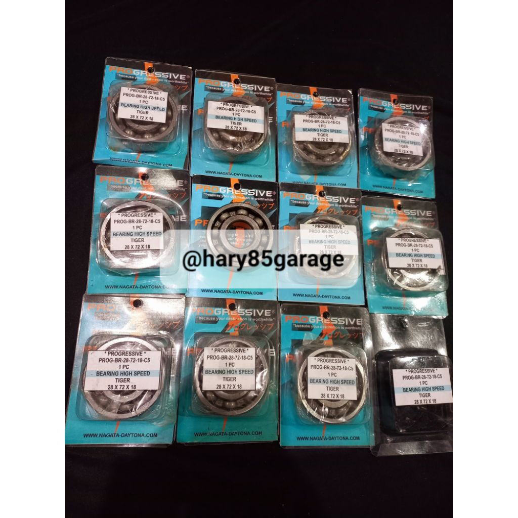 BEARING LAHER KRUK AS HONDA TIGER PROGRESSIVE RACING 28/72/18-C5 PER 1PCS ORIGINAL