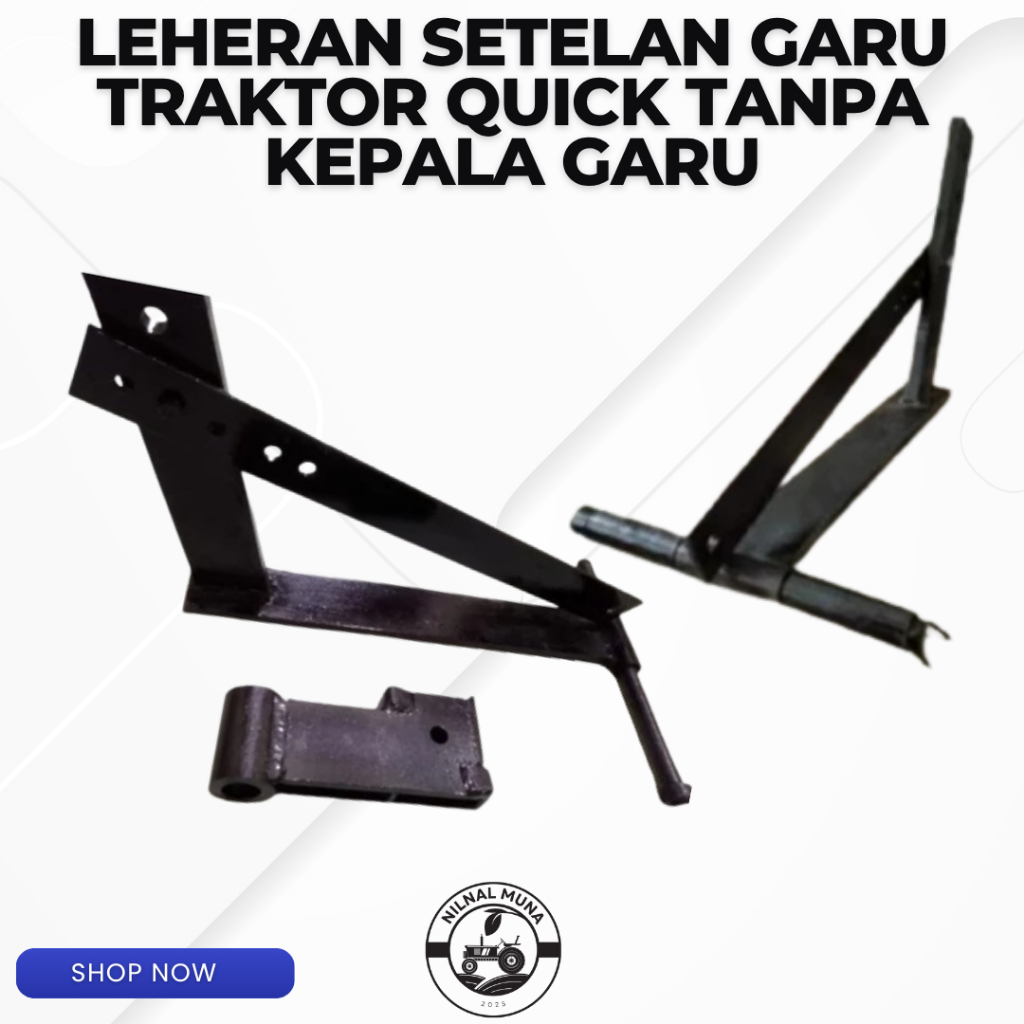 Leheran Setelan Garu Traktor Quick Tanpa Kepala Garu