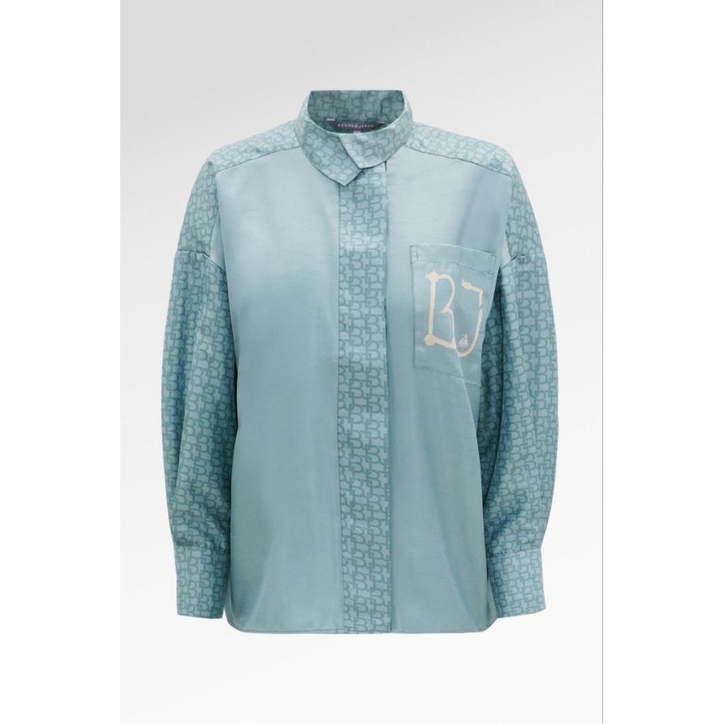 Atasan Benang Jarum Top Shirts Monogram Benang Jarum Nauticagram Oversize SEAWEED BJ Sale