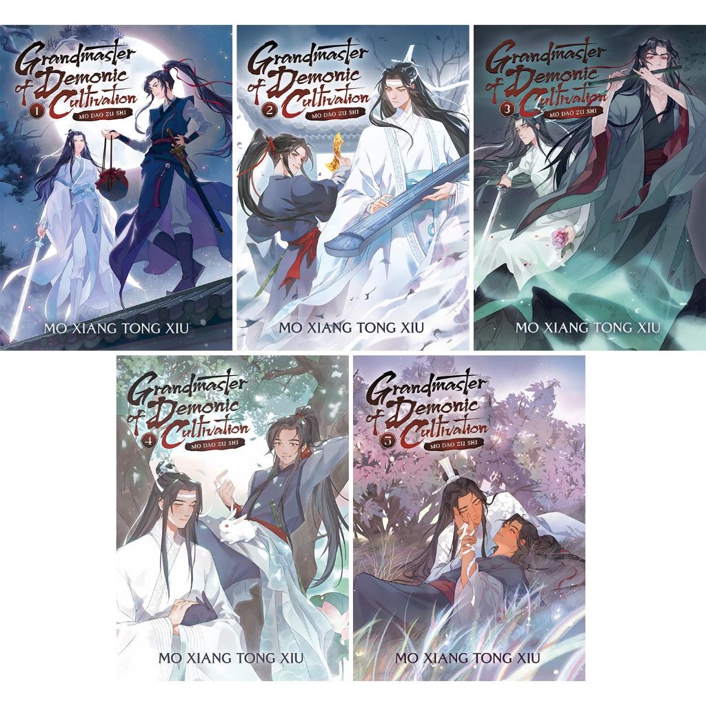 Grandmaster of Demonic Cultivation: Mo Dao Zu Shi Complete 5-Novel Set (indonesia)