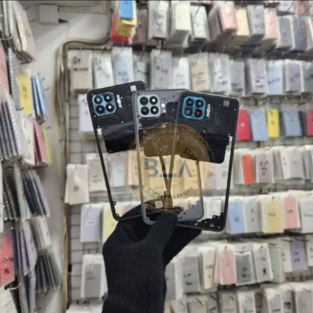 Tulang Tengah Bezel Meddle Frame Oppo Reno 4F