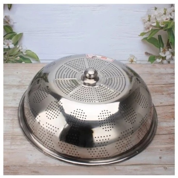 Tudung Saji Stainless | Tudung Saji Tebal Jumbo Tutup Makanan Stainless Steel Tutup Food Cover Stain