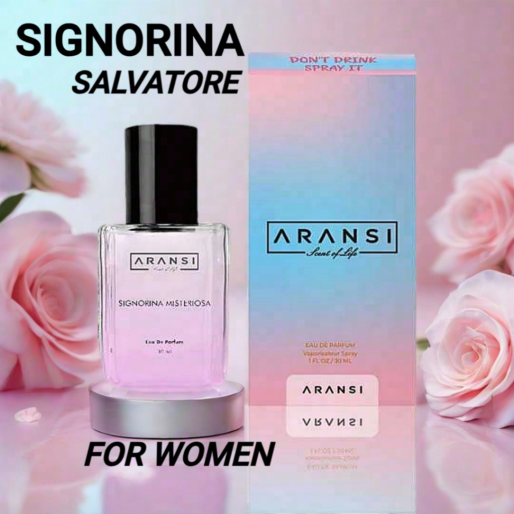 Aransi - Parfum SF Signorina Misteriosa For Women Minyak Wangi Parfume Tahan Lama Sejuk Recommended 
