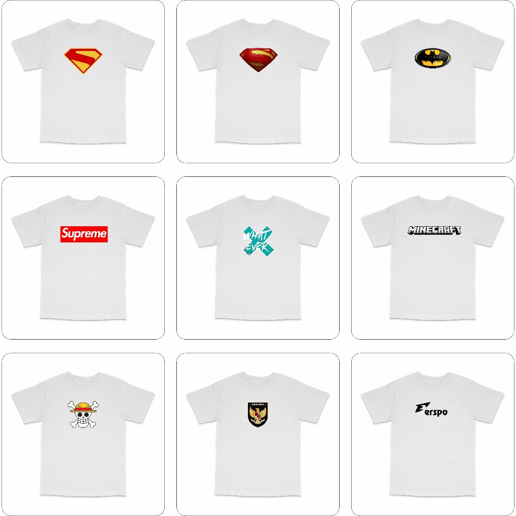 kaos batman superman dewasa premium