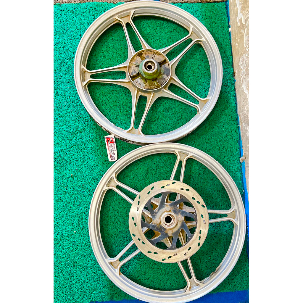 Velg suzuki thunder 125 depan belakang original