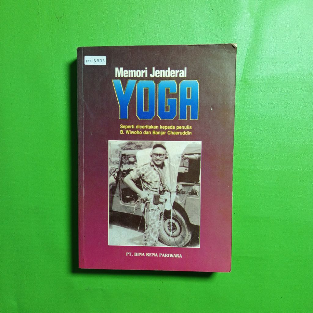 Buku Memori Jenderal Yoga