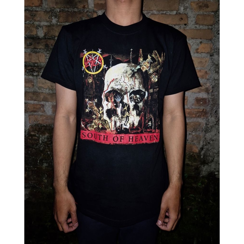 Kaos Lawless Jakarta X Slayer - South Of Heaven Cover Ss | Original