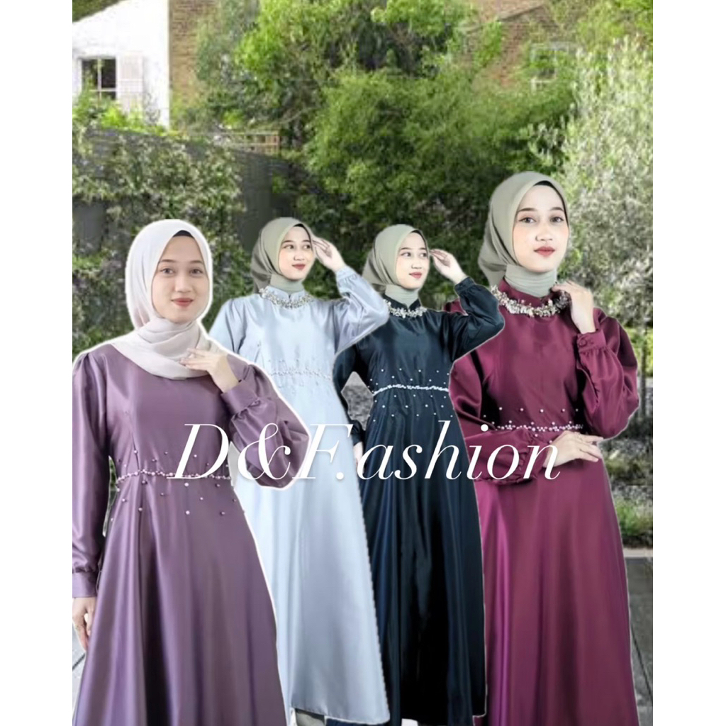 GAMIS SABRINA sabrina dress kondangan gamis press body lengan panjang premium terbaru 2025 panjang g
