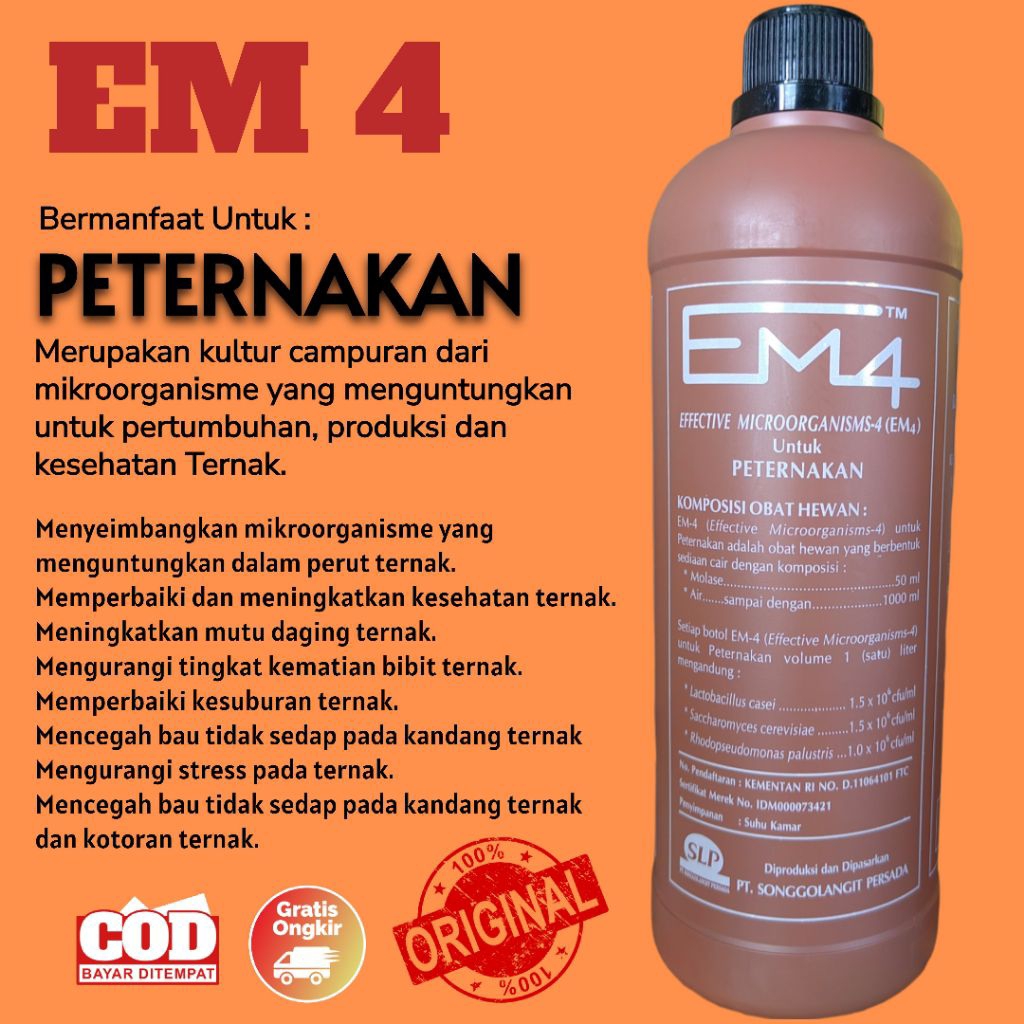 EM 4 Peternakan 1 liter