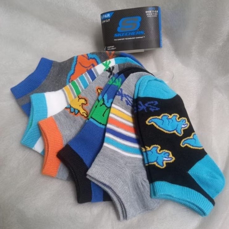 Kaos Kaki Anak Laki-laki Skecer Boy's Socks isi 6 pasang