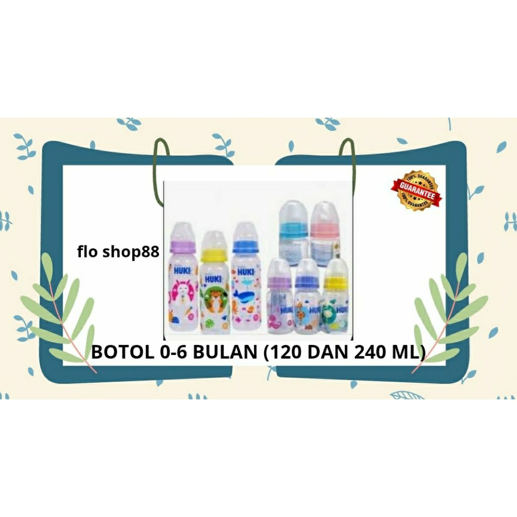 BOTOL HUKI / BOTOL HUKI 240ML / BOTOL HUKI 120ML