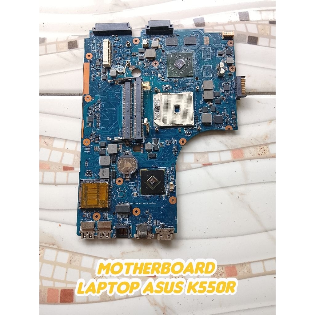 Motherboard Laptop Asus K550R Rusak bahan servis