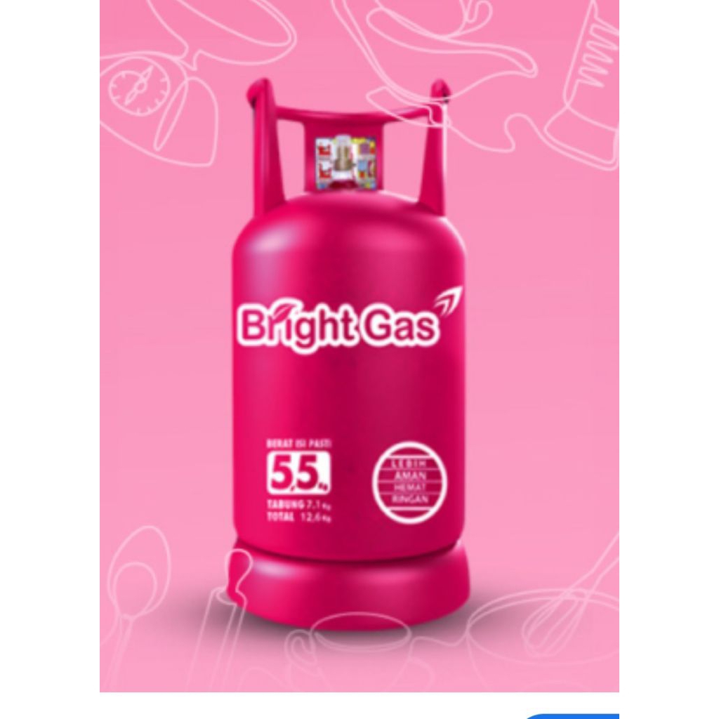 LPG 5,5 KG TABUNG + ISI