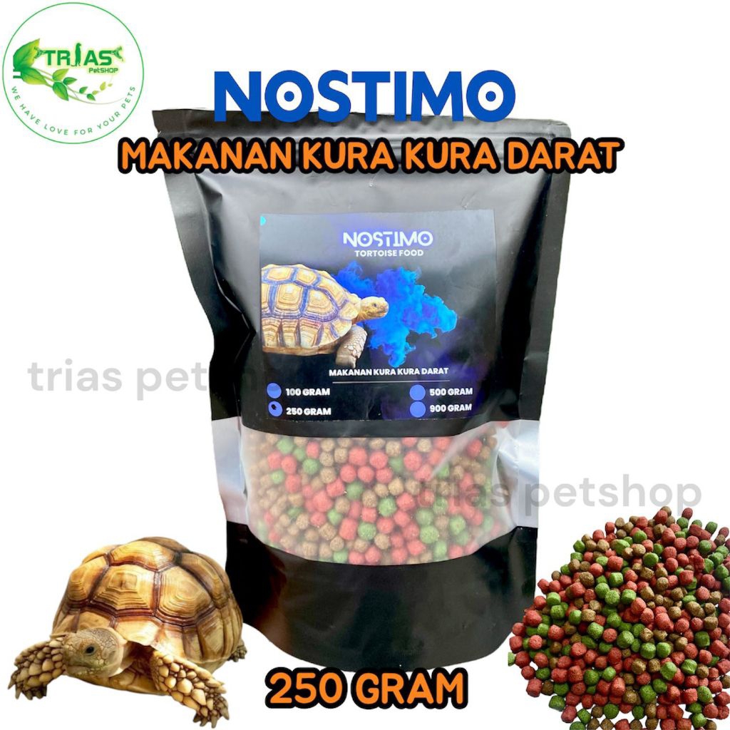 NOSTIMO Pelet kura darat/TORTOISE FOOD/MAKANAN KURA-KURA DARAT/Pelet kura sulcata pardalis dll/torto