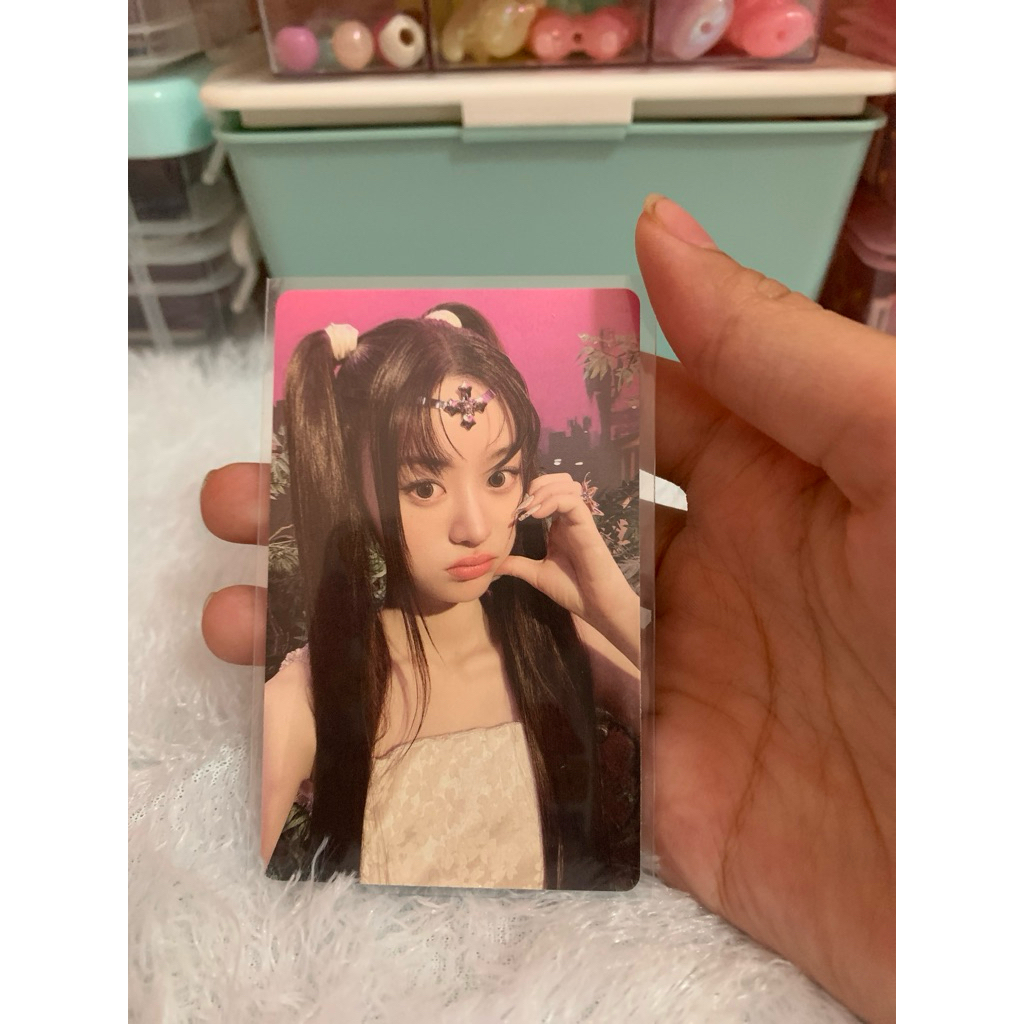 photocard minju illit OFFICIAL GA ADA DAMAGED