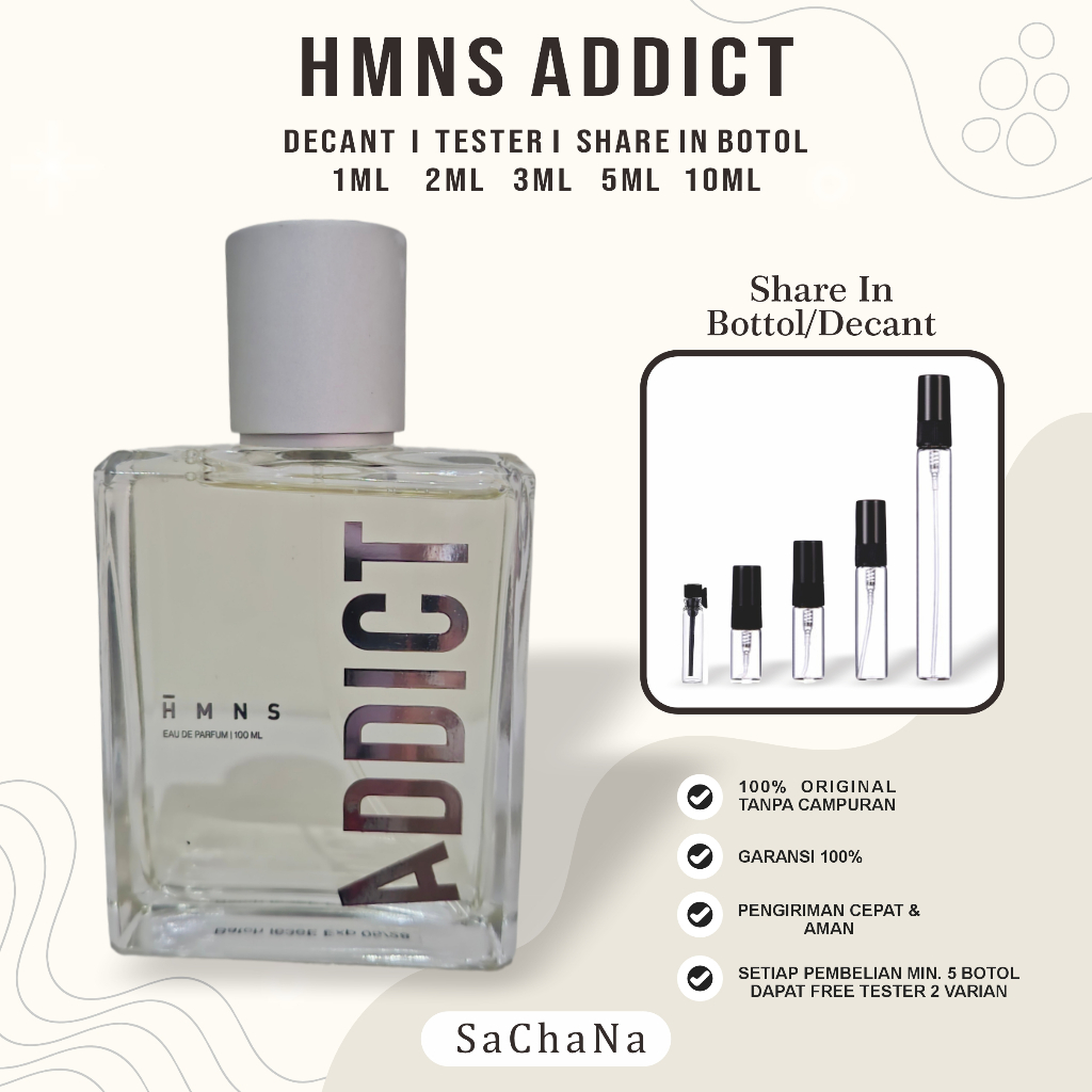 HMNS | ADDICT | ORIGINAL DECANT SHARE PERFUME 1/2/3/5/10ml