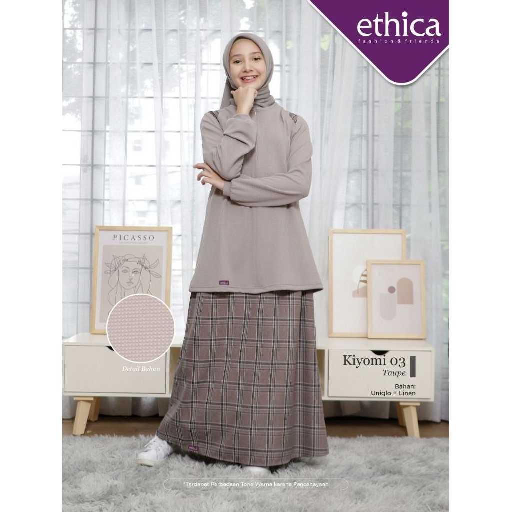 SALE || SETELAN ETHICA - KIYOMI 03  - SETELAN ETHICA - ORIGINAL 100%