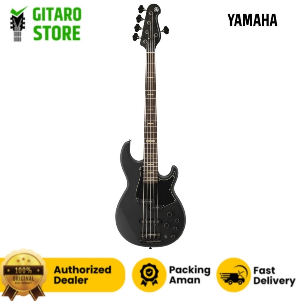 Guitar Bass Elektrik Gitar Yamaha BB735A MTB 5 String Yamaha BB 735 A MTBL Plus Gigbag