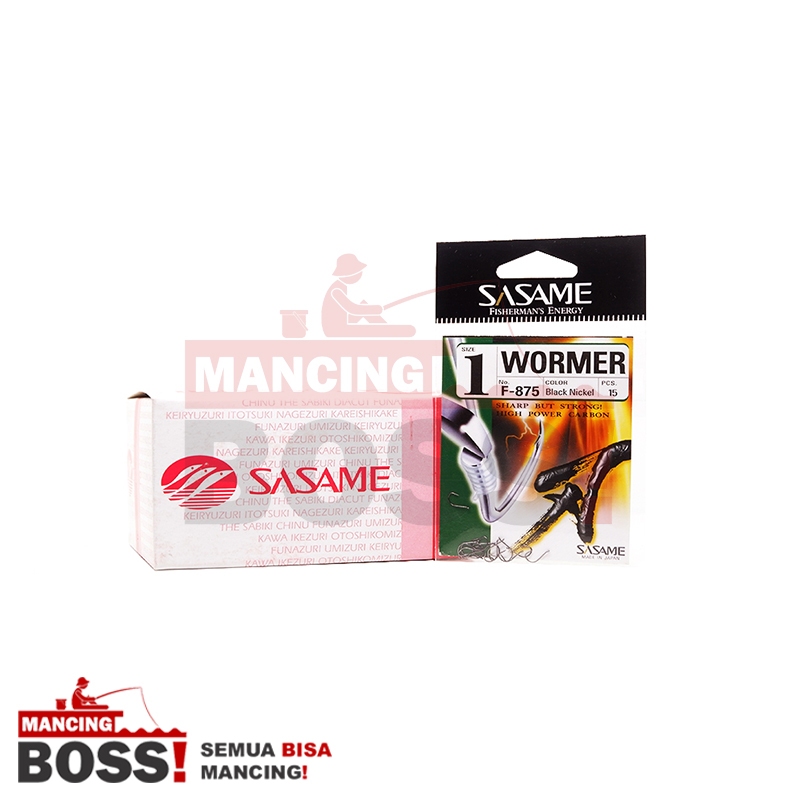 MATA KAIL PANCING SASAME WORMER TAJAM AWET LUBANG CARBON HOOK ORIGINAL MADE IN JAPAN