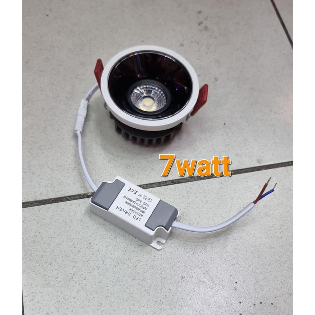 downlight cob 4000k 7watt 7w spotlight plafon led 7 watt
