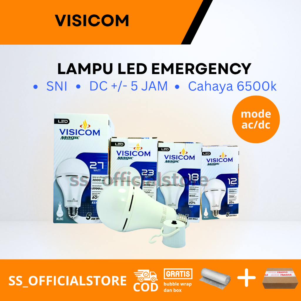 LAMPU LED EMERGENCY VISICOM
