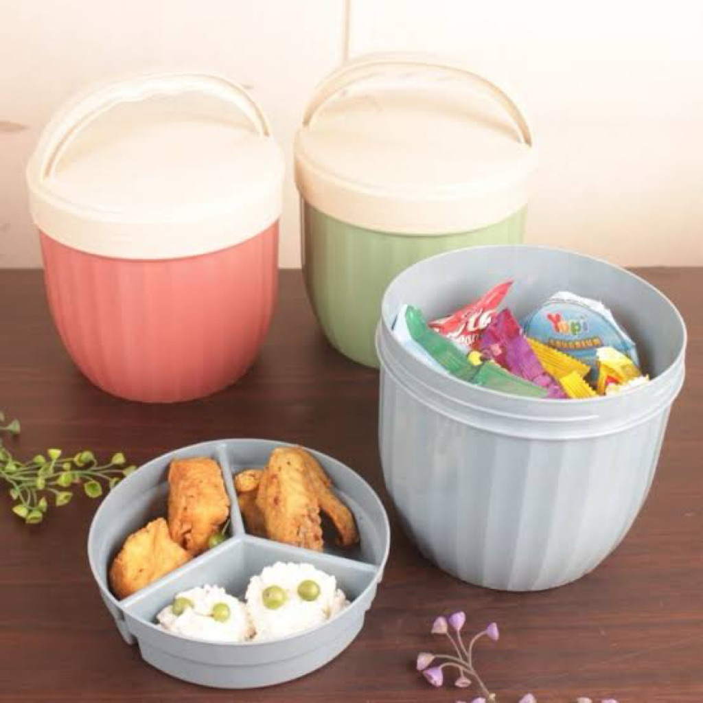 (GROSIR) rantang plastik samyang / rantang tunggal/ rantang minimalis/RANTANG BERKAT